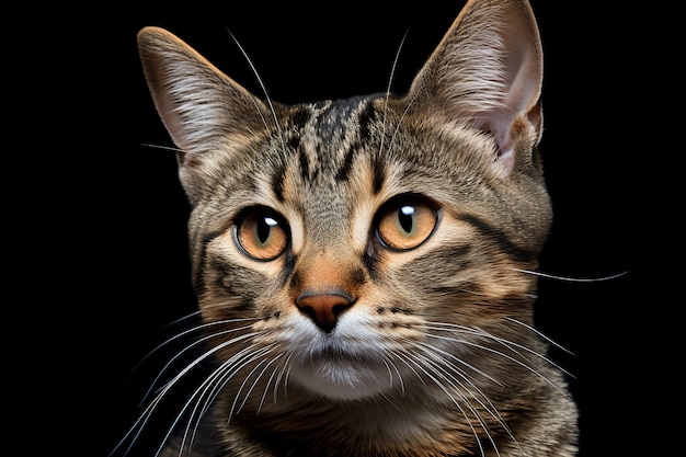 Foto gratuita lindo gato relajante en estudio