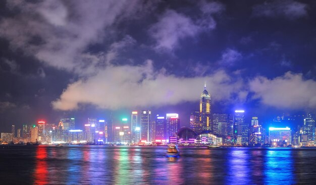 Línea del horizonte de Hong Kong