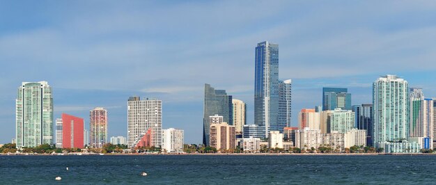 Línea del horizonte de Miami