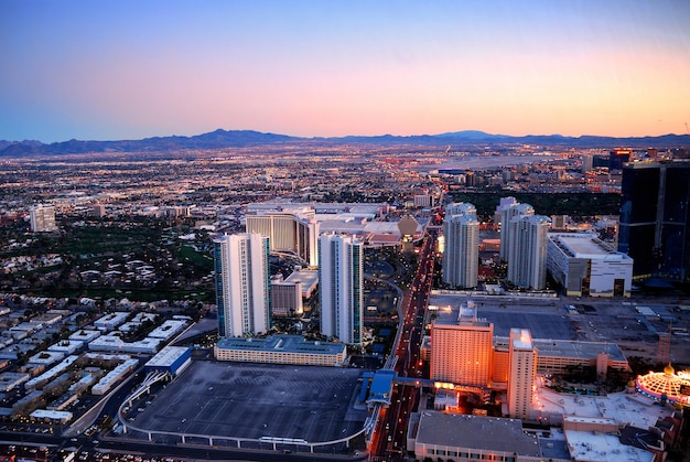 Línea del horizonte de Las Vegas