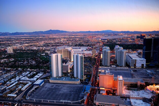 Línea del horizonte de Las Vegas