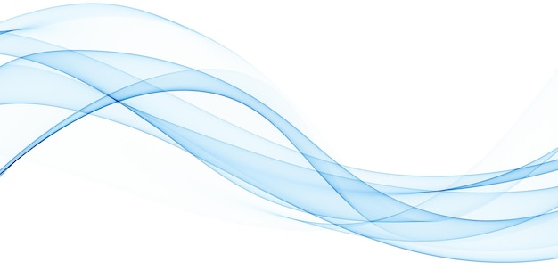 líneas azules que fluyen en el fondo de estilo ondulado