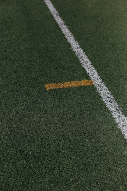 Líneas en campo de fútbol