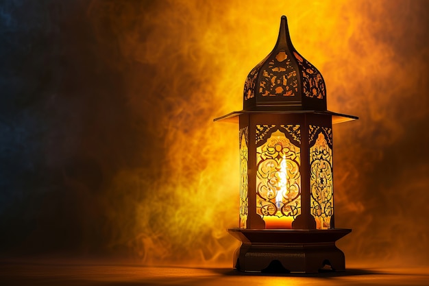 Foto gratuita linterna de estilo fantasía para la celebración islámica del ramadán
