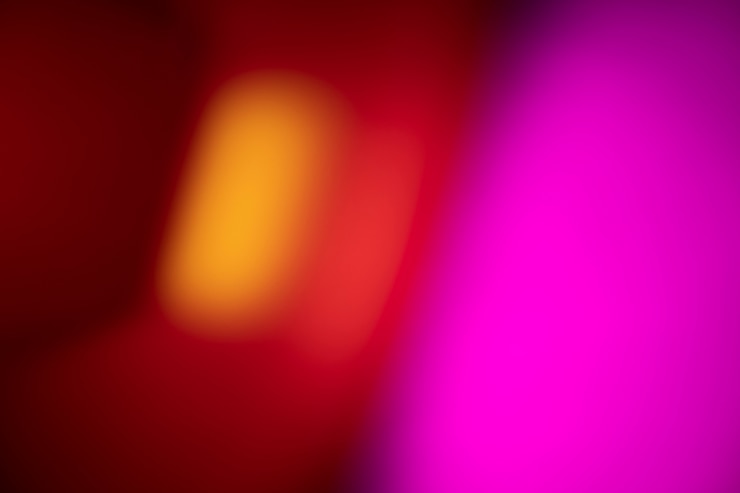 Foto gratuito luces de neón de gradiente abstracto