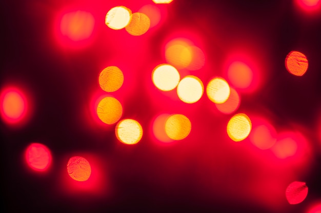 Foto gratuita luces rojas abstractas