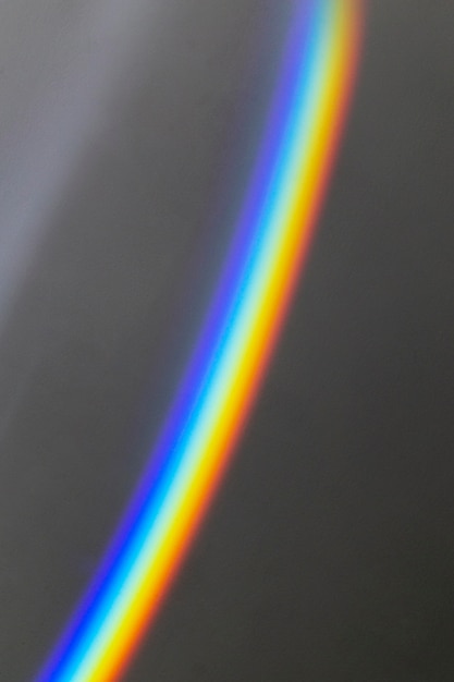 Luz de arco iris de prisma abstracto