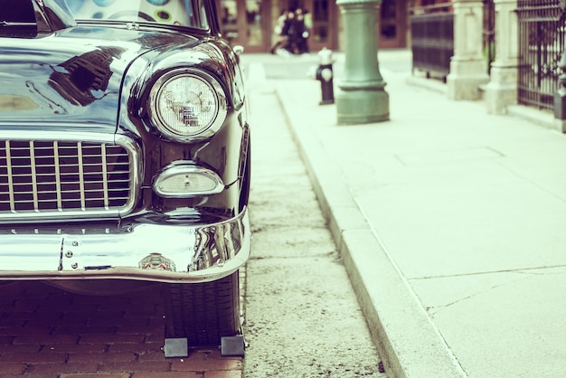 Foto gratuita luz delantera retro paragolpes de un automóvil