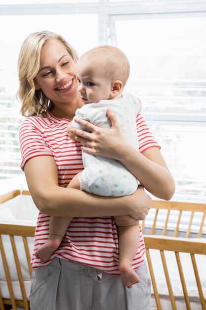 Madre con su bebé