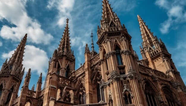 Majestuosa basílica en Colonia, una obra maestra gótica generada por IA