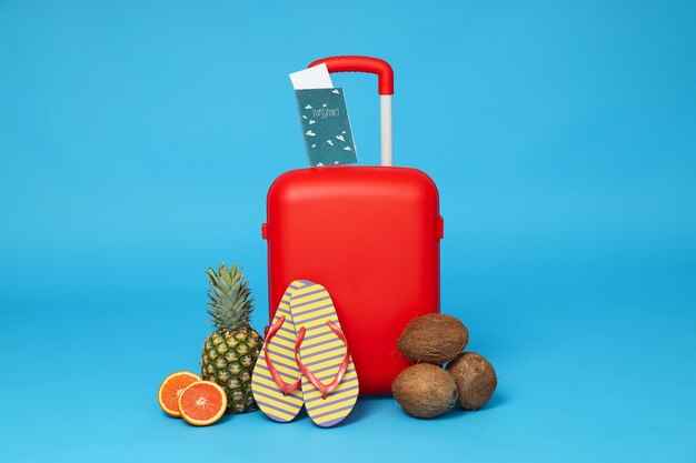 Maleta equipaje equipaje para viajes de verano y vacaciones