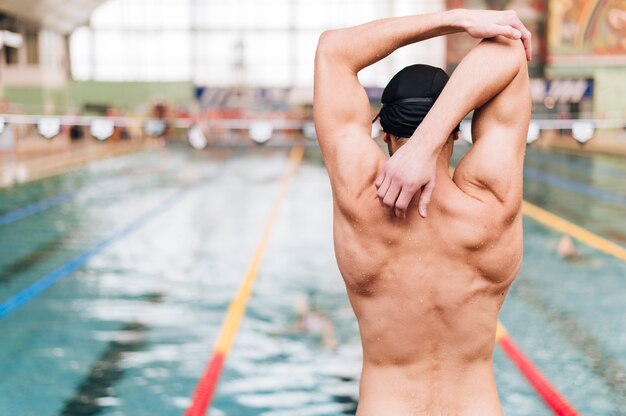 Man swimming