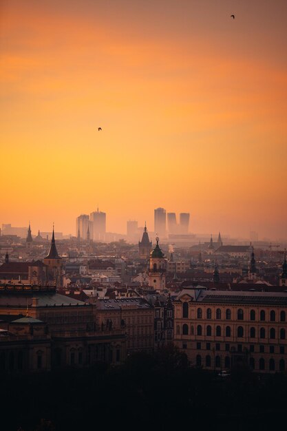 Mañana de otoño en Praga