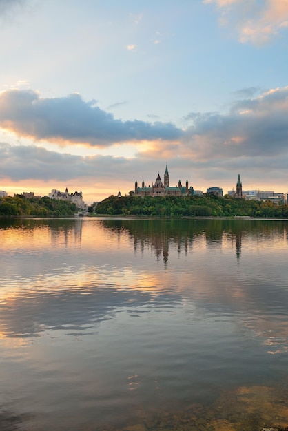 Foto gratuita mañana de ottawa