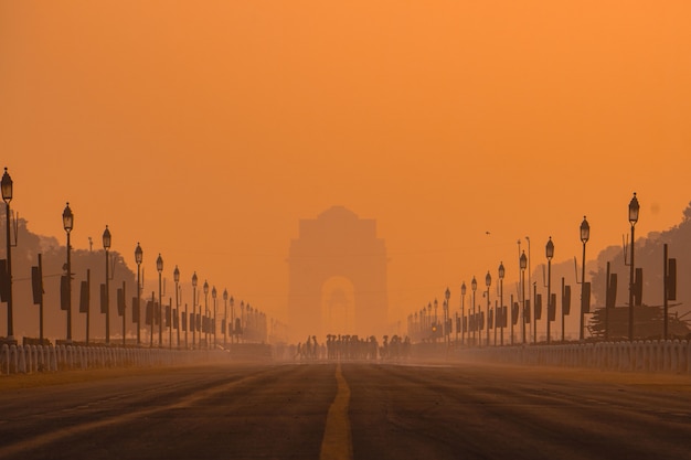 Mañanas de la Puerta de la India.