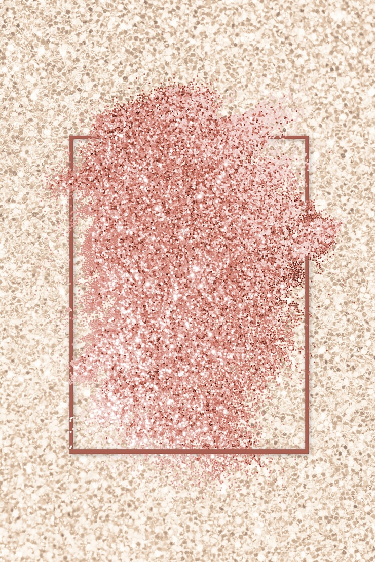Foto gratuito mancha de purpurina rosa