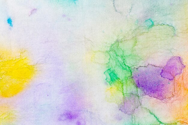 Manchas de colores abstractos aquarelle fondo