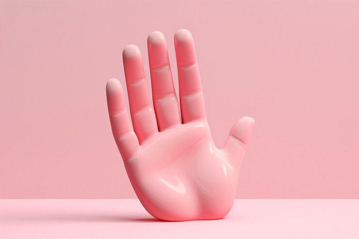 Foto gratuito mano humana en estudio