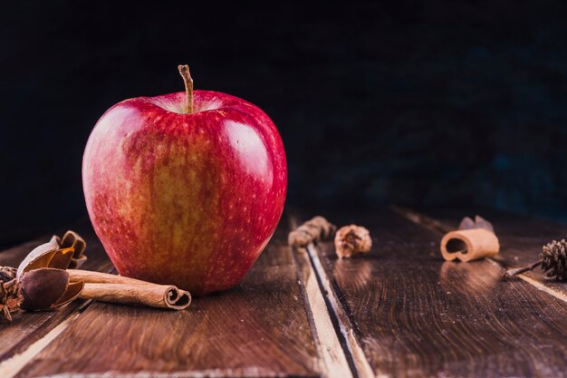 Manzana y canela