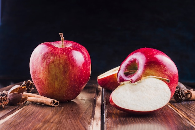 Manzanas y canela