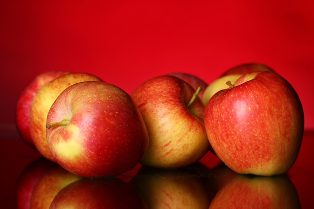 Manzanas frescas y sabrosas