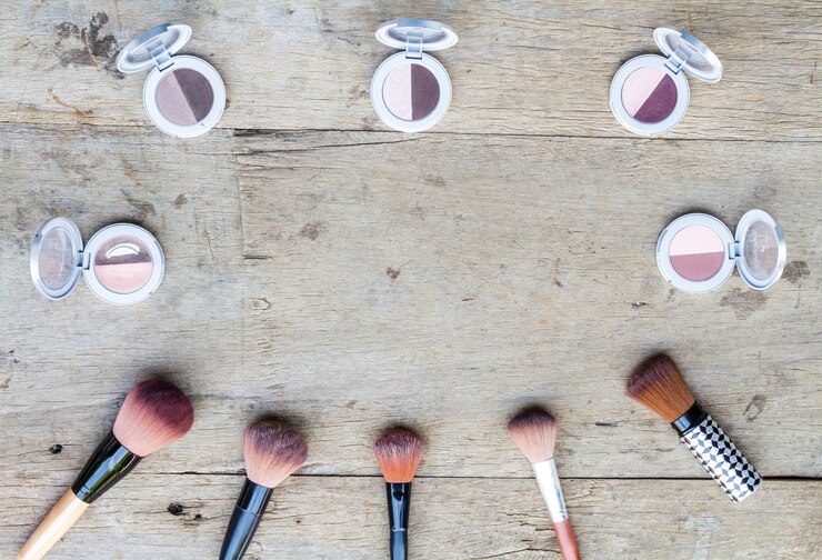 Foto gratuito maquillaje cosméticos