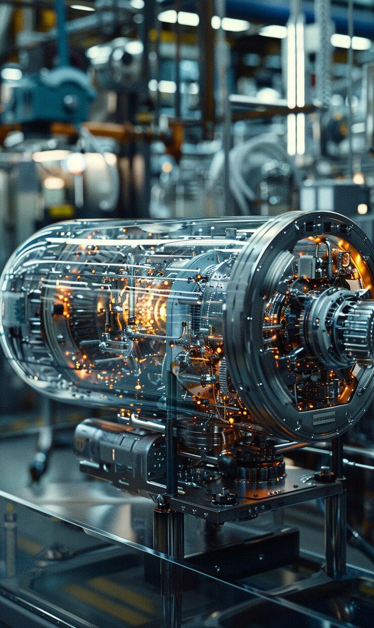 Foto gratuito la máquina del tiempo futurista