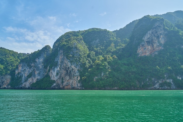 Foto gratuita mar de andamán, tailandia