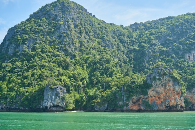 Foto gratuita mar de andamán, tailandia