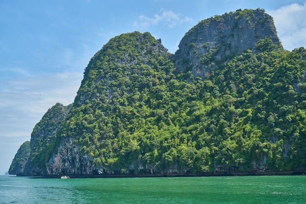 Foto gratuita mar de andamán, tailandia