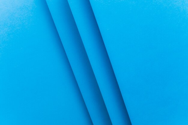 Marco completo de papel fondo azul