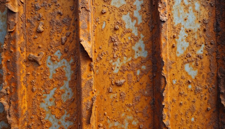 Foto gratuito materiales con textura metálica