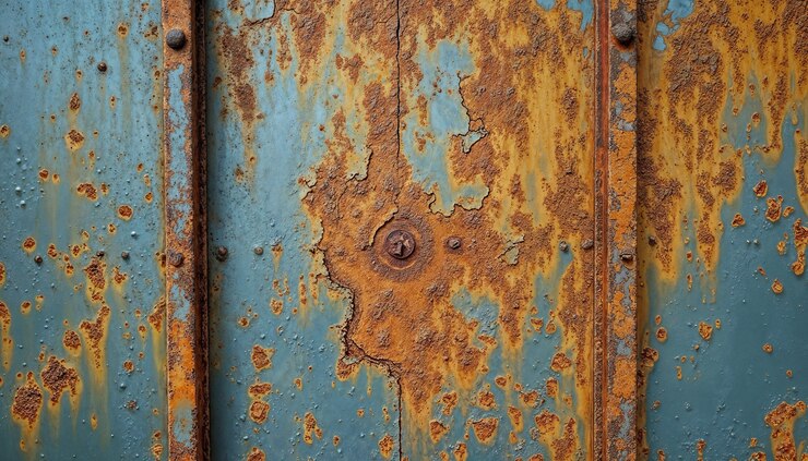 Foto gratuito materiales con textura metálica