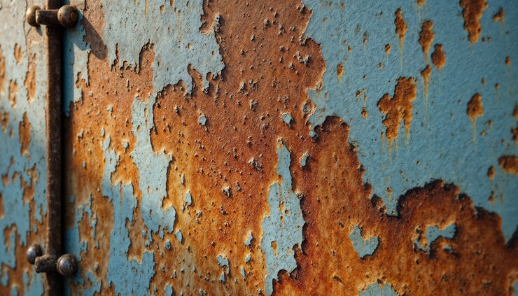 Foto gratuito materiales con textura metálica