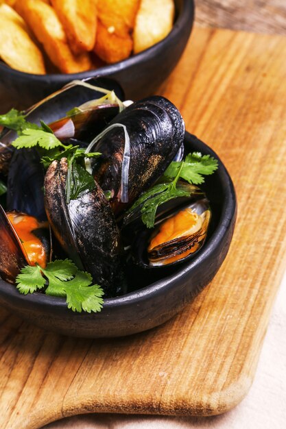 Mejillones deliciosos