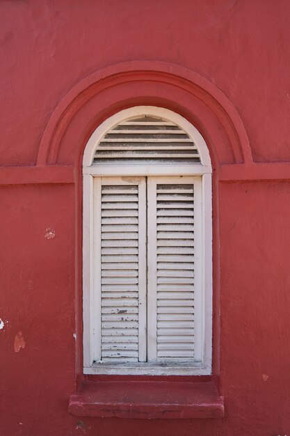 Melaka rojos viejos detalle cerrada