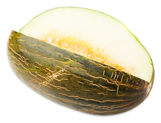 Melón sin un trozo