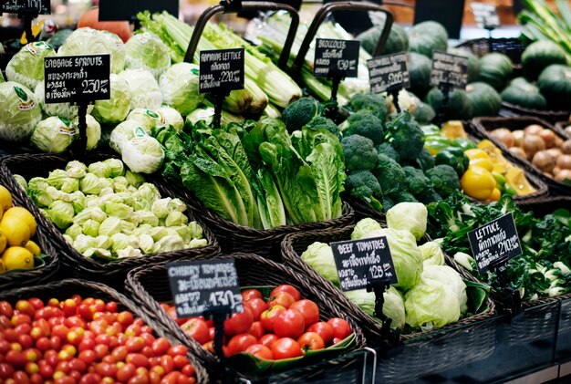 Un mercado fresco