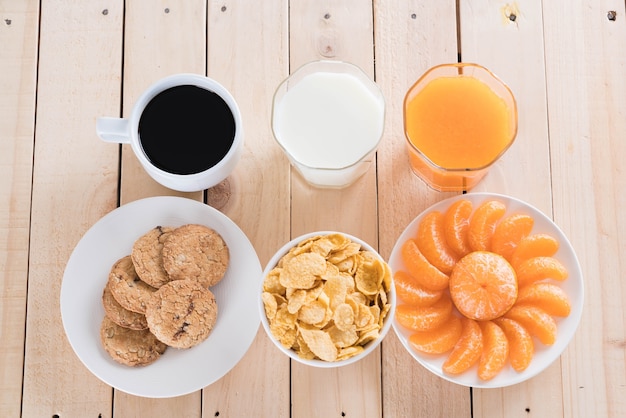 Mesa de desayuno