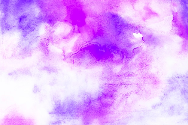 Mezcla de pintura violeta y magenta
