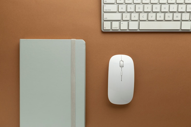 Photo Gratis minimalistic home desk design