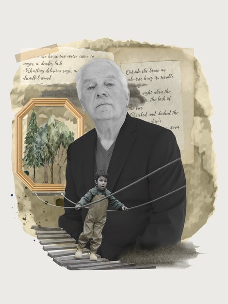 El mismo hombre viejo y joven