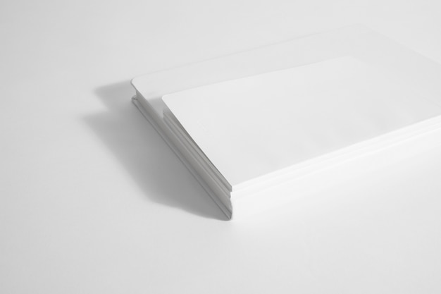 Mockup de libros en blanco