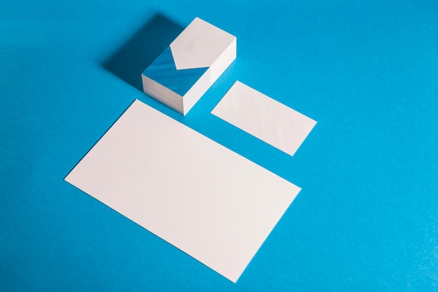 Mockup moderno de papelería