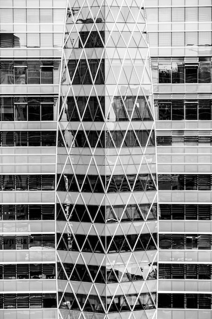 Modelo hermoso de la arquitectura ventana edificio