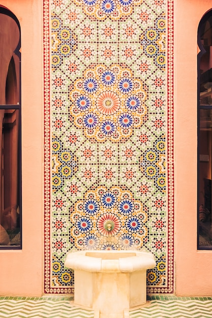 modelo mosaico palacio puerta ben