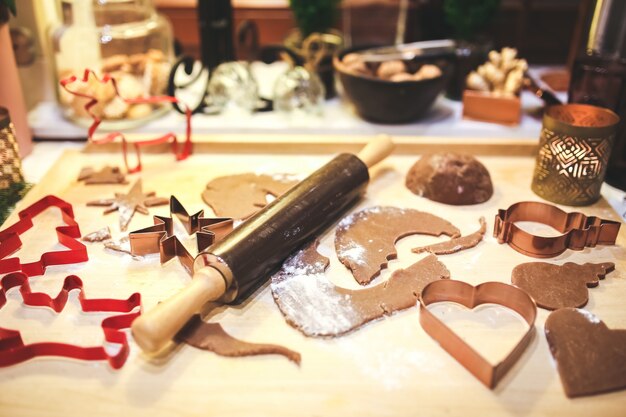 Moldes navideños para hacer galletas