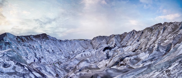 Foto gratuita montañas blancas