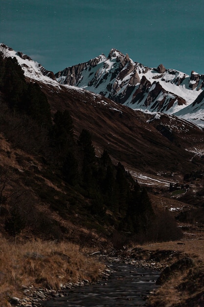 Montañas nevadas