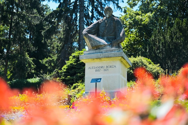 Monumento de Alexandru Borza en Cluj Rumania